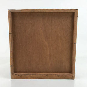 Japanese Wooden Tansu Storage Chest Vtg Haribako Trinket Box 4 Drawers T385