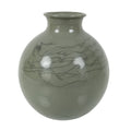 Korean Porcelain Flower Vase Ikebana Kabin Celadon Green Celastial Maiden FK210