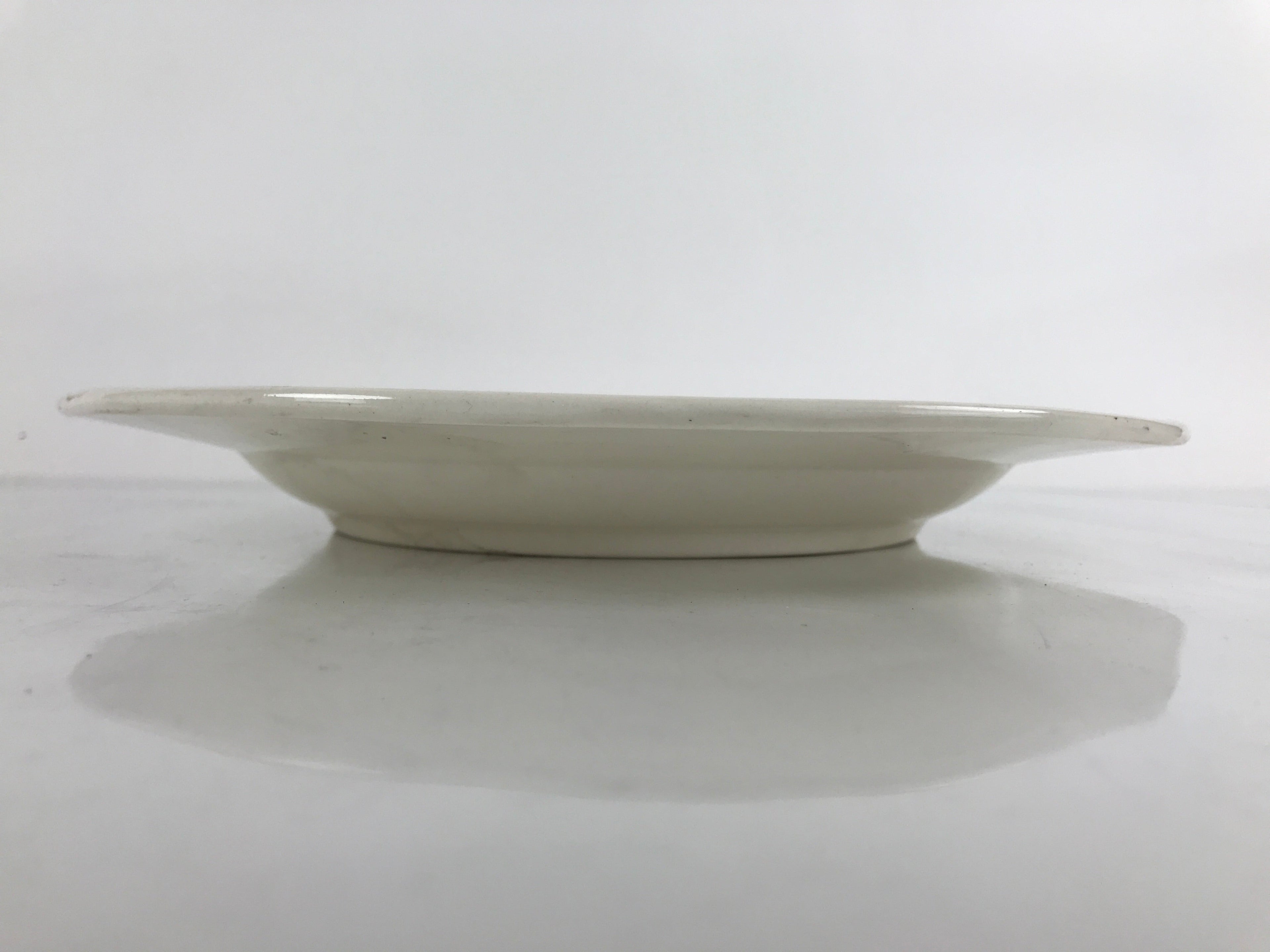 Made in Japan Porcelain Blue Onion Indigo Plate Vtg Floral Decorative Rim PY837