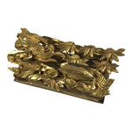 Japanese Buddhist Altar Carved Wood Vtg Butsudan Spare Part Ho-oh Bird Gold BP36-OT - Buddhist-chidorivintage.com