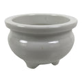 Japanese Buddhist Altar Porcelain Incense Burner Koro Vtg Simple White BA928-OT - Buddhist-chidorivintage.com