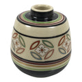 Japanese Kyo Ware Porcelain Matcha Tea Container Vtg Chaire Sado Shippo TG202-KT - Tea Ceremony-chidorivintage.com