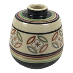 Japanese Kyo Ware Porcelain Matcha Tea Container Vtg Chaire Sado Shippo TG202-KT - Tea Ceremony-chidorivintage.com