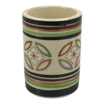 Japanese Kyo Porcelain Tea Ceremony Cloth Holder Chakinzutsu Sado Shippo TG209-KT - Tea Ceremony-chidorivintage.com