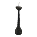 Japanese Buddhist Altar Fitting Lacquered Wood Candle Stand Vtg Shokudai BA941-OT - Buddhist-chidorivintage.com