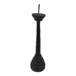 Japanese Buddhist Altar Fitting Lacquered Wood Candle Stand Vtg Shokudai BA941-OT - Buddhist-chidorivintage.com