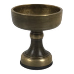 Japanese Buddhist Altar Fitting Brass Rice Offering Cup Vtg Butsugu Gold BA947-OT - Buddhist-chidorivintage.com