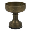 Japanese Buddhist Altar Fitting Brass Rice Offering Cup Vtg Butsugu Gold BA948-OT - Buddhist-chidorivintage.com
