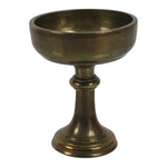 Japanese Buddhist Altar Fitting Metal Rice Offering Cup Vtg Butsugu Gold BA952-OT - Buddhist-chidorivintage.com