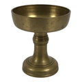 Japanese Buddhist Altar Fitting Brass Rice Offering Cup Vtg Butsugu Gold BA964-OT - Buddhist-chidorivintage.com