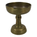 Japanese Buddhist Altar Fitting Brass Rice Offering Cup Vtg Butsugu Gold BA966-OT - Buddhist-chidorivintage.com