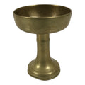 Japanese Buddhist Altar Fitting Brass Rice Offering Cup Vtg Butsugu Gold BA968-OT - Buddhist-chidorivintage.com