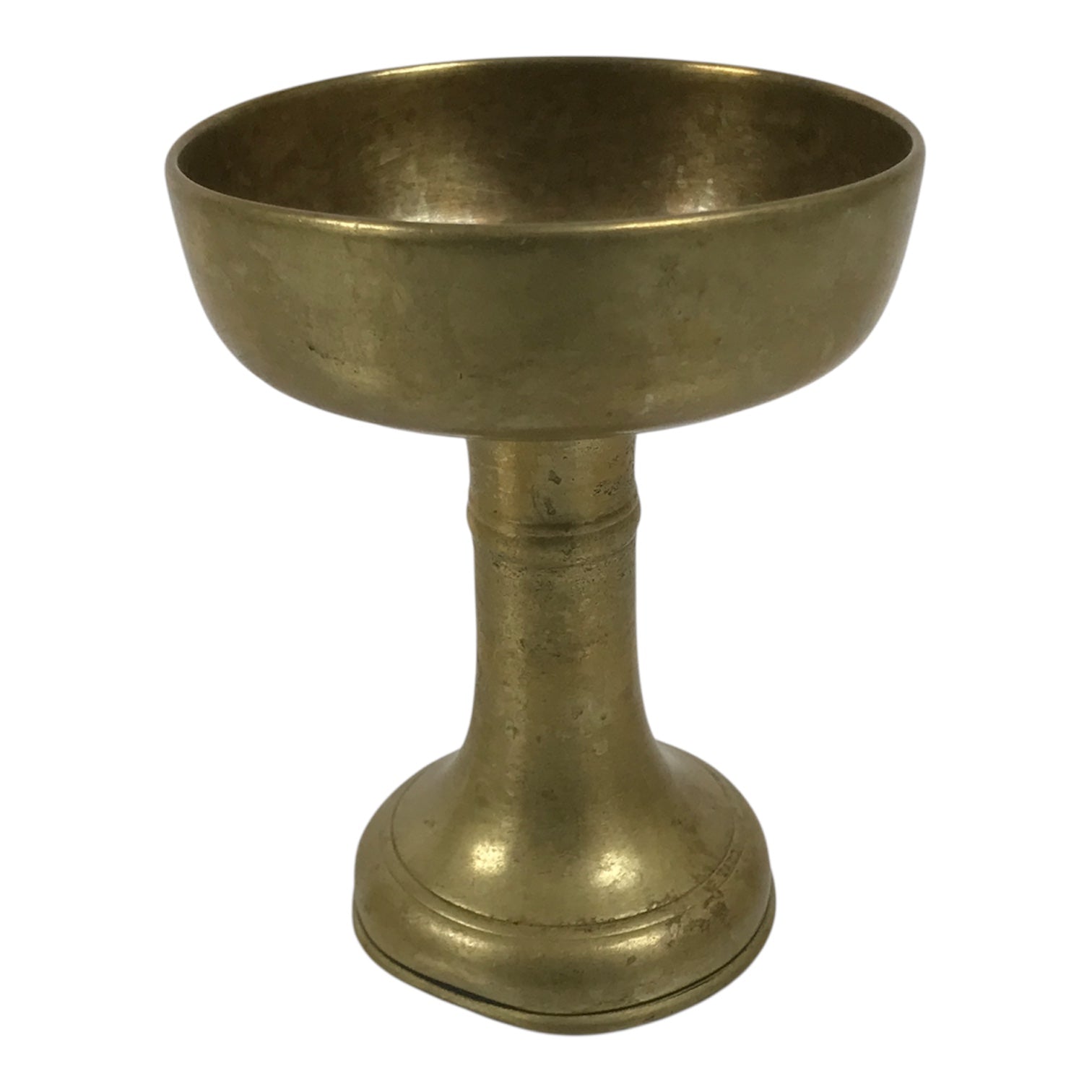Japanese Buddhist Altar Fitting Brass Rice Offering Cup Vtg Butsugu Gold BA968-OT - Buddhist-chidorivintage.com