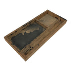Japanese Wooden Calligraphy Tool Tray Vtg Suzuribako Shodo Shuji Box Stand C45-AD - Calligraphy Tool-chidorivintage.com
