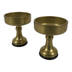 Japanese Buddhist Altar Fitting Brass Rice Offering Cups Butsugu 2pcs Gold BA973-OT - Buddhist-chidorivintage.com