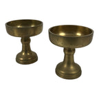Japanese Buddhist Altar Fitting Brass Rice Offering Cups Butsugu 2pcs Gold BA974-OT - Buddhist-chidorivintage.com
