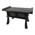 Japanese Buddhist Altar Fitting Lacquer Kyozukue Offering Table Black Red BA978-OT - Buddhist-chidorivintage.com
