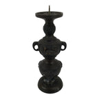 Japanese Buddhist Altar Fitting Bronze Metal Candle Stand Shokudai Brown BA989-OT - Buddhist-chidorivintage.com