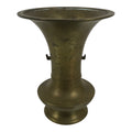 Japanese Buddhist Altar Fitting Brass Metal Flower Vase Vtg Gold Hanatate BA990-OT - Buddhist-chidorivintage.com