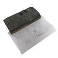 Japanese Metal Stamp Vtg Map Gas Station Nagoya Aichi Showa Stationary HS304-OT - Hanko-chidorivintage.com