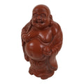 Japanese Tokoname Ware Ceramic Hotei Statue Vtg 7 Lucky Gods Fortune Brown ST137-AD - Statue-chidorivintage.com