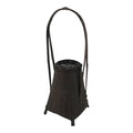 Japanese Handwoven Bamboo Basket Vtg Kago Ikebana Flower Arrangement Vase B268-KT - Basket-chidorivintage.com