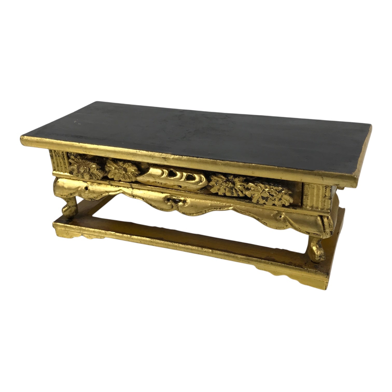 Japanese Buddhist Altar Lacquered Wood Offering Table Vtg Uwajoku Maejoku BA997-OT - Buddhist-chidorivintage.com