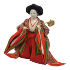 Japanese Sanninkanjo Court Lady Hina Ningyo Doll Girls' Day Display Kettle ID707-AD - Doll-chidorivintage.com