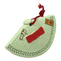 Japanese Clay Bell Dorei Dance Hat Vtg Tsuchi-Suzu Sado Okesa Kasa Green DR694-AD - Dorei-chidorivintage.com