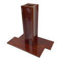 Japanese Lacquered Wood Flower Vase Vtg Kabin Ikebana Arrangement Shunkei L629-KT - Vase-chidorivintage.com