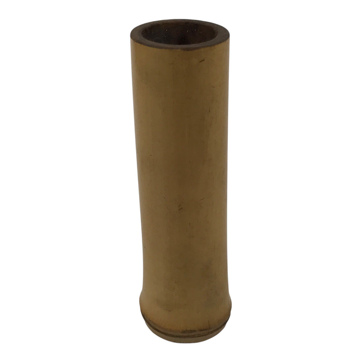 Japanese Bamboo Flower Vase Kabin Insert Vtg Ikebana Arrangement Brown MFV107-KT - Vase-chidorivintage.com