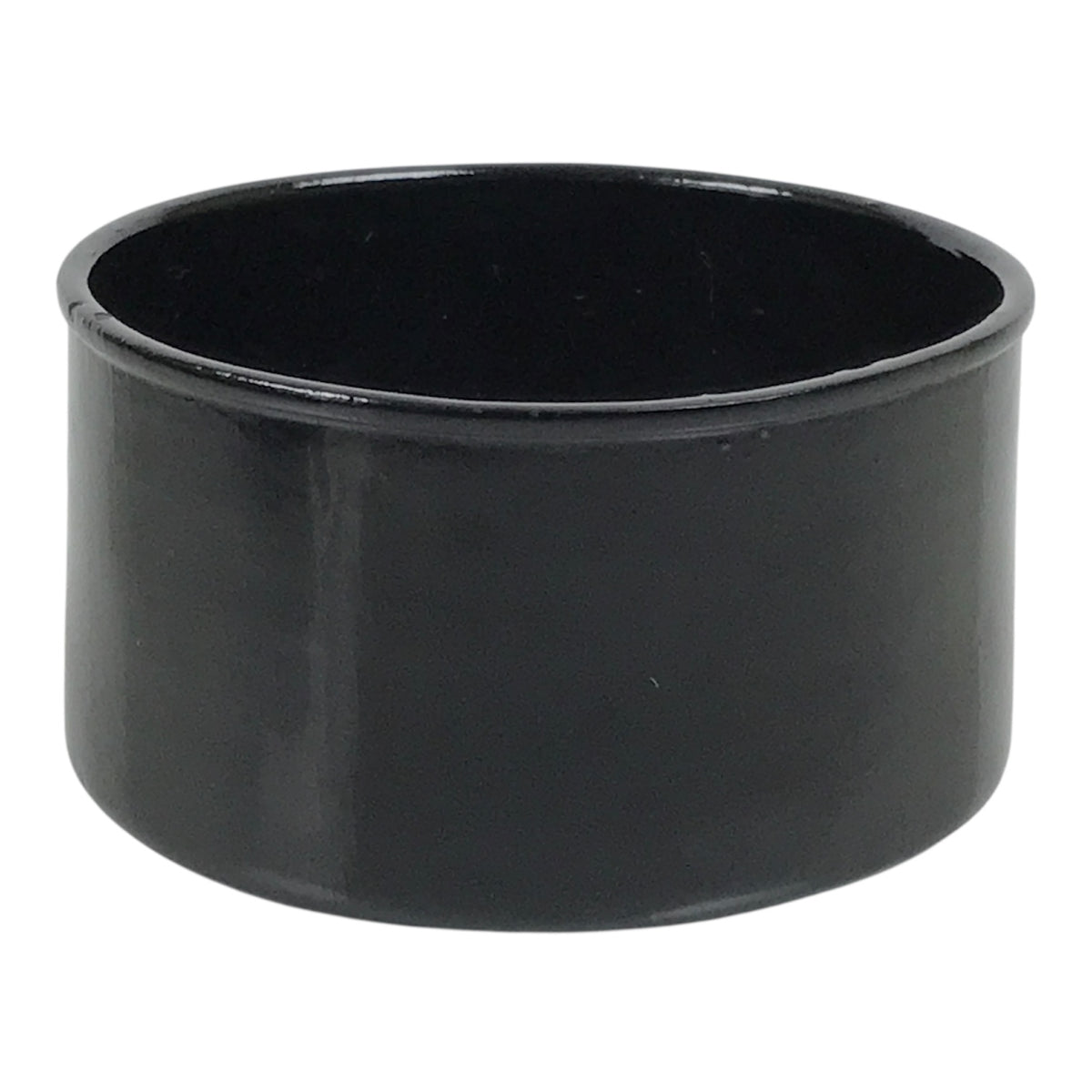 Japanese Lacquered Wooden Sake Bottle Holder Cup Tokkuri Hakama Black L639-KT - Lacquerware-chidorivintage.com