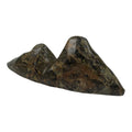 Japanese Viewing Stone Zen Buddhist Suiseki Vtg Mountain Koho Black Brown JK958-OT - Stone-chidorivintage.com