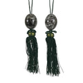 Japanese Granite Stone Hanging Scroll Weights Fuchin Kakejiku Black Green FC381-AD - Scroll Accessory-chidorivintage.com