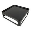 Japanese Wooden Lacquered Cut-Out Ozen Low Table Vtg Serving Tray Black L642-KT - Tray-chidorivintage.com