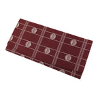 Japanese Silk Fabric Long Kimono Wallet Vtg Kashiire Red White Geometric KB101-TX - Kimono Accessories-chidorivintage.com