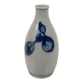Japanese Porcelain Sake Bottle Tokkuri Vtg Blue White Sometsuke Gourd TS935-KT - Sake Bottle-chidorivintage.com