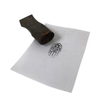Japanese Hand-Carved Wood Stamp Hanko Vtg People Name Showa Stationary HS336-OT - Hanko-chidorivintage.com