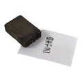 Japanese Rubber Stamp Vtg White Calico Textile Showa Office Stationary HS351-OT - Hanko-chidorivintage.com