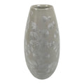 Japanese Porcelain Flower Vase Ikebana Kabin Crystalline Glaze White FK271-KT - Vase-chidorivintage.com