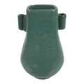 Japanese Ceramic Flower Vase Vtg Ikebana Kabin Green Celadon Crackle Glaze FK275-KT - Vase-chidorivintage.com