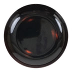 Japanese Lacquered Wooden Meimeizara Small Plate Vtg Tea Ceremony Brown L645-KT - Lacquerware-chidorivintage.com