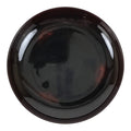 Japanese Lacquered Wooden Meimeizara Small Plate Vtg Tea Ceremony Brown L646-KT - Lacquerware-chidorivintage.com