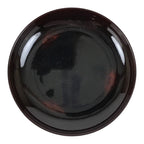 Japanese Lacquered Wooden Meimeizara Small Plate Vtg Tea Ceremony Brown L646-KT - Lacquerware-chidorivintage.com