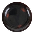 Japanese Lacquered Wooden Meimeizara Small Plate Vtg Tea Ceremony Brown L647-KT - Lacquerware-chidorivintage.com