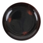 Japanese Lacquered Wooden Meimeizara Small Plate Vtg Tea Ceremony Brown L647-KT - Lacquerware-chidorivintage.com