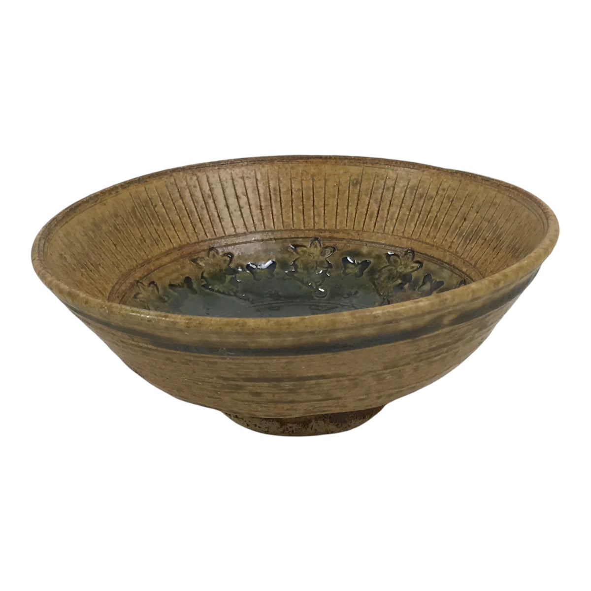 Japanese Sho Kato Ceramic Pottery Green Tea Bowl Summer Matcha Chawan SCW24-KT - Bowl-chidorivintage.com