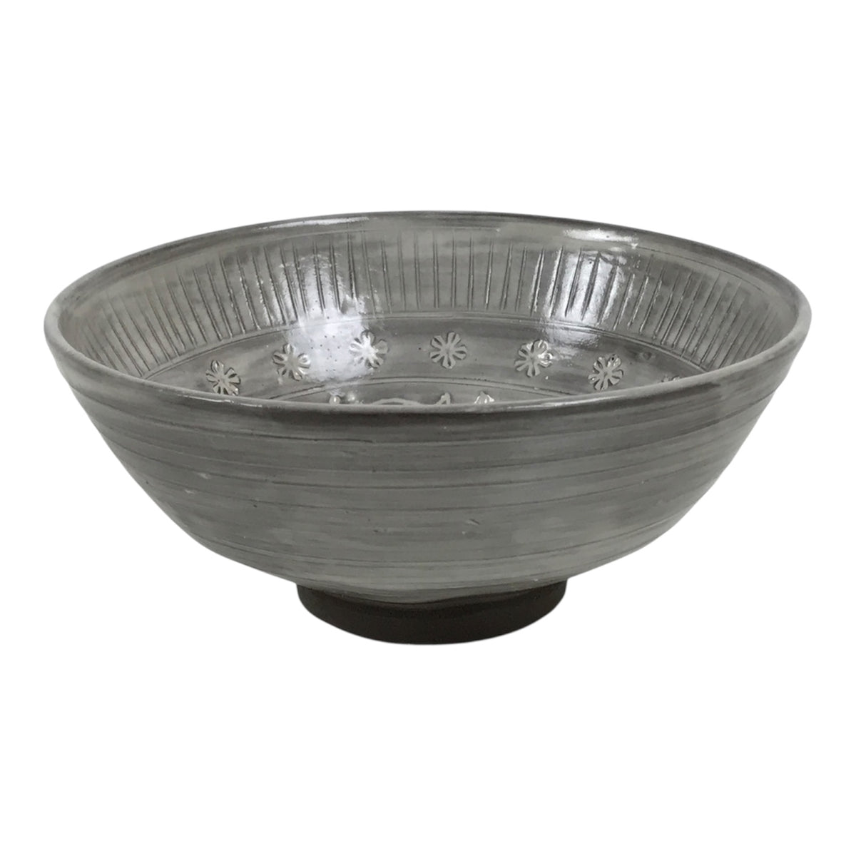 Japanese Sho Kato Ceramic Pottery Green Tea Bowl Summer Matcha Chawan SCW27-KT - Bowl-chidorivintage.com