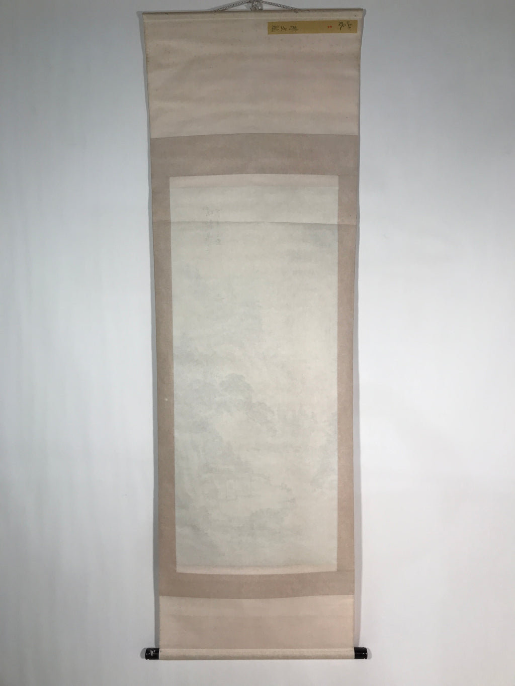 Taiwanese Hanging Scroll Vtg Kakejiku Cho Bunkan Sansui Mountain River KJ55