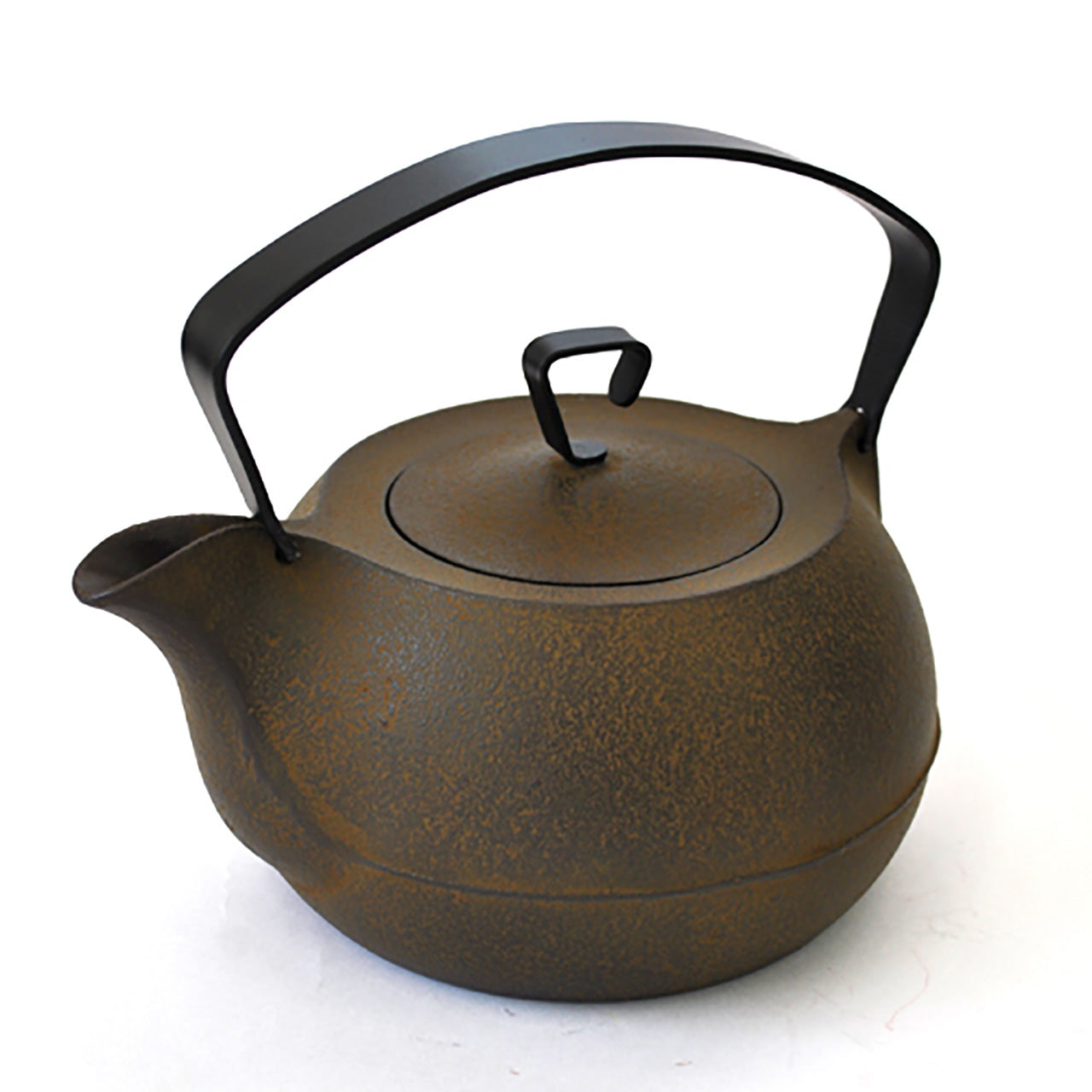 Tea supplies, Cast iron kettle, 1.3L, Brown - Award-winning work, Nambu ironware, Metalwork